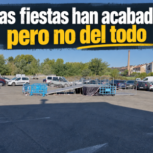 Las fiestas han acabado, pero no del todo